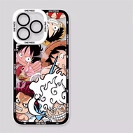 เคสสำหรับ OPPO Reno 11F 12F 13F 11 12 13 Pro 5G 8 Pro 8T A3 A57โปรเคส A77S แฟชั่นอะนิเมะเรื่องวันพีช