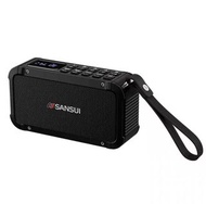 全新 山水 Sansui 無線 藍牙 喇叭 收音機 黑色
