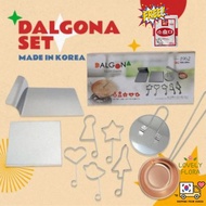 [Squid game] DALGONA Kit +  Free soda /Dalgona Korean sugar Candy Making Tools Set / Made in Korea