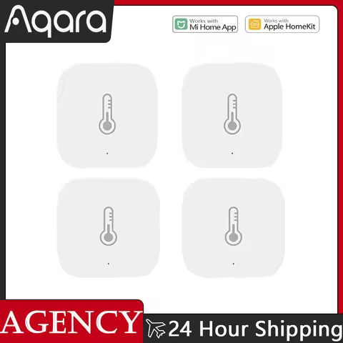 Aqara Temperature Sensor Smart Air Pressure Humidity Environment Sensors Zigbee Smart Remote Control