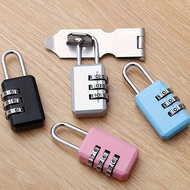 1pc Premium Metal Combination Lock 3 Digit Password Combination Padlock Suitcase Luggage Metal Code 
