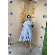 Homedress Daster Fuji Crinkle Kekinian / Daster Crinkle Terbaru