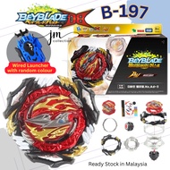 Ready Stock  Beyblade Burst B-197 Divine Belial Nexus Adventure Toys