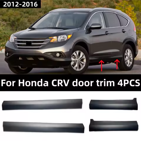 Door Lower Guard 4PCS OE: 75332-T0A-A01 75312-T0A-A01 75333-T0A-A01 75313-T0A-A01 For Honda CRV 2012