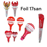 Indonesian Independence Day Pentung Balloons 17s Anniversary Pentung Balloons