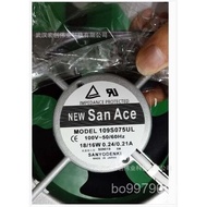 Cooling 60HZ 12038 Fan 109S075UL50 16W Sanyo 100V/PR6A