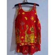 Setelan tidur batik Gajah Putih Super Imlek Dragon Ld 126 / baju tidur