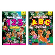 Pada Zaman Dahulu: Awal Belajar 123 / ABC Jumbo (Kulit Lembut) untuk Prasekolah Kanak-Kanak Belajar