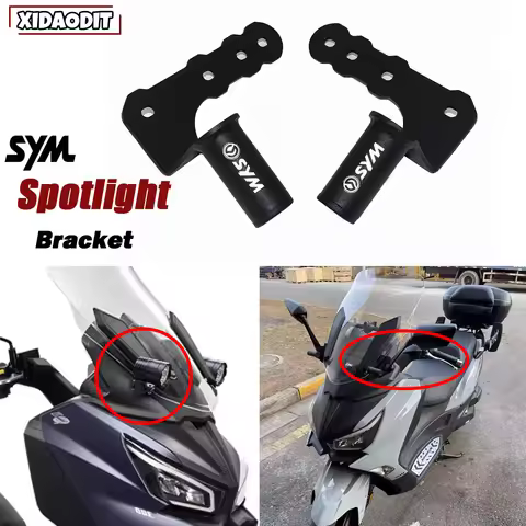 Motorcycle LED Lights Bracket Auxiliary Lights Fog Lights Brackets For SYM joymax z300 GTS300i CRUIS