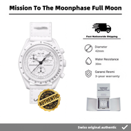 [จัดส่งด่วน] MISSION TO THE MOONPHASE - FULL MOON นาฬิกาคู่รัก Planet Series Classic Leisure Watch B