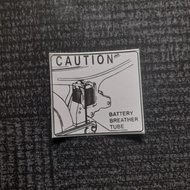 Frame sticker detail sticker complement detail sticker honda s90 s90z benly cs90 motorbike