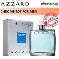 Azzaro Chrome EDT for Men (100ml/200ml/Tester) [Brand New 100% Authentic Perfume FragranceCart] Eau 