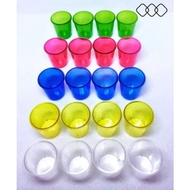 T7tiunf Colorful Clear Plastic Shot Glass 12 Pcs Shot Glass - Clear Shot Glass