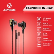 Earphone / Headset Joyseus Jm Double Unit Stick Bass Subwoofer In Ear