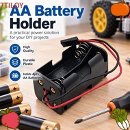 7TILOYSHOP 1/2/4pcs JR Connector Cable, Battery not included Black AA Battery Holder , High Quality 