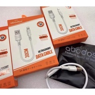 Abodos AS-DS32M & AS-DS32i Micro/Fruit 5A Fast Charging & Data Short Cable (0.3m)