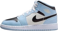 Kids Air Jordan 1 Retro High OG GS Basketball Shoe, Dk Marina Blue/Black-white, 3.5