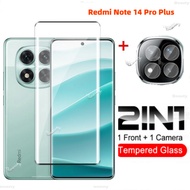 Tempered Glass For Xiaomi Redmi Note 14 Pro Screen Protector Redmi Note 14 Pro Plus 5G Camera Glass 