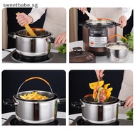 Sweetbabe Stainless Steel Steamer Basket Instant Pot Accessories for 3/6/8 Qt Instant Pot SG