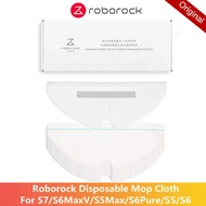 Original Roborock Disposable Mop Cloth Accessories for Roborock S6 MaxV/S6 Pure/S5 Max/S6/S5/S50/S55