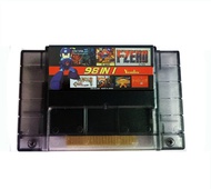 【Big savings】 Yuswallow Memory Cards For Video Game Machines Super 98 In 1 Version With Game Captain Commando Contra Iii Megaman X 7