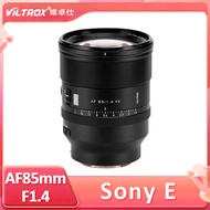 VILTROX 85mm F1.4 Pro AF Full Frame Portrait Automatic Lens Large Aperture Suitable For Camera Sony 