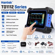 Hantek TO1112 TO1112C TO1112D 110MHz 2CH Handheld Touchscreen Digital Oscilloscope Multimeter Wavefo