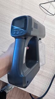 無線充電消毒槍消毒噴霧+消毒片 - 藍光自動噴霧槍-黑色