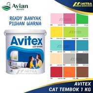 Avitex Cat Tembok 1 Kg / Cat Dinding Interior Avian
