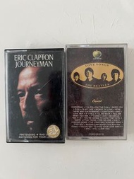 The Beetles love songs cassette tape / eric clapton journeyman 錄音帶