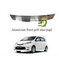 ALUMINIUM Front  bumper grille PERODUA ALZA 2014 TOP