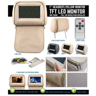 HM-700HD 7" HEADREST/PILLOW MONITOR