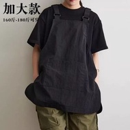 防潑水戶外理髮師咖啡店餐飲罩衣圍裙家用廚房制服