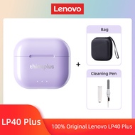 [Op008] Lp40 Lenovo Plus Kopfhörer Tws Lp40 Ii Drahtlose บลูทูธ53กีฬา Geräusch Reduzierung การควบคุม