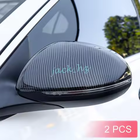 For Mercedes C200 C300 E350 E450 GLC300 S500 S580 EQE350 EQS450 Carbon Fiber Side Rearview Mirror Co