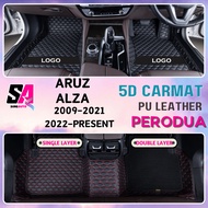PERODUA ALZA new ALZA old ARUZ Laxcy Custom Made Carpet Interior Carpet Alas kaki dalam kereta