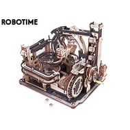 Robotime ROKR Electric 3D Wooden Puzzle Marble Run Plywood Ideal Gift for Children Kids Birthday Christmas Gift - LGC01