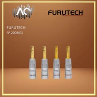 Furutech FP-200B(Gold/Rhodium) Banana Terminal (4Pcs/Set)