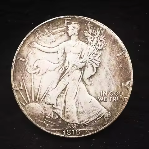 1906 USA Queen Morgan Original Silver Coin Liberty Coins 1 Dollar Magic Coins Collectible Collection