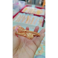 gelang lilit tinju lapisan emas Kuningan