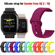 Garmin Venu Sq 2 music silicone watchbands for Garmin Venu Sq replacement Sports Watch strap bracelet band wristband