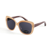 AJ Morgan Delightful Sunglasses Cream/Brown Brown Lens