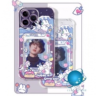 Rabbit swimming in the beach Soft Case HP OPPO A18 A38 A58 A5s A9 A5 A57 A15s A16e A17 A53 A33 A54 A