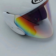 [ VISOR ] RITZ SIANG MALAM 2TONE SMOKE CLEAR PURPLE GOLD BLUE V2 yf1 modern plain pastel VISOR SAJA