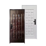 PINTU + KUSEN + HANDLE - BAHAN PLAT BAJA / PINTU BESI /PINTU PLAT BAJA / PINTU ALUMINIUM / PINTU KAM