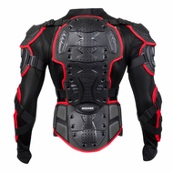 WOSAWE Motorcycle Jacket Men Full Body Armor Jacket Motocross Racing Protective Gear Back Chest Shoullder Elbow Protection