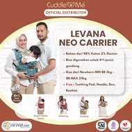 Cuddle Me Levana Carrier - Cuddle Me SSC Stretchy Baby Carrier for Newborns - 2 Years