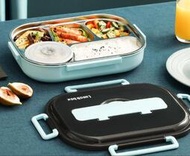 不銹鋼飯盒便攜式便當盒 ＆電熱飯盒 加熱保溫蒸煮飯盒 110v插電 電飯盒 熱飯器    物