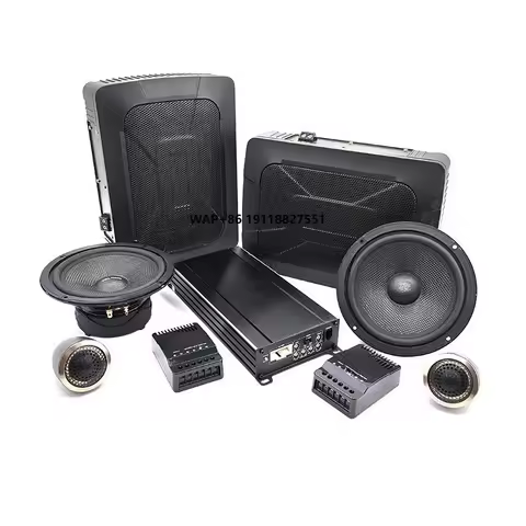 Car Slim Subwoofer Speakers 6*9 Inch Car Subwoofers Amplifier 2.1 Channels Sets for Fiesta fusion Un