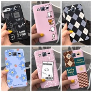 Samsung Galaxy J3 J5 J7 2016 Case Soft Silicone Matte New Design heart Painted Cover for Samsung J32